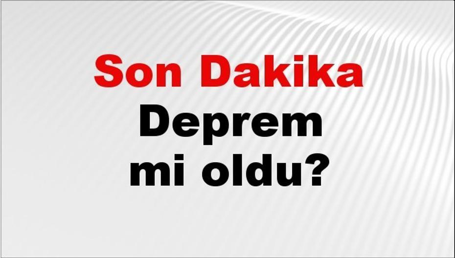 Antalya'da 24 Eylül 2026 Güncel Deprem Durumu ve Son Dakika Bilgileri