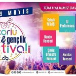 Çorlu Belediyesi tarafından bu yıl ikincisi düzenlenen Atatürk Müzik ve Gençlik Festivali'ni anma etkinlikleri 21-19 Mayıs'ta başlıyor – KÜLTÜR VE SANAT