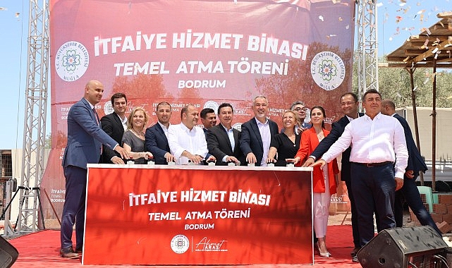 Bodrum İtfaiye Hizmet Binası – AJANDA'nın temeli atıldı