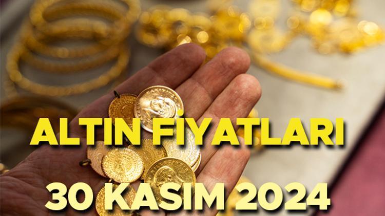 ALTIN ​​FIYATLARINDA SON DURUM 30 KASIM 2024 || Cumhuriyet altını, yarım, çeyrek altın ve gram altının bugünkü fiyatı ne kadar, kaç TL?