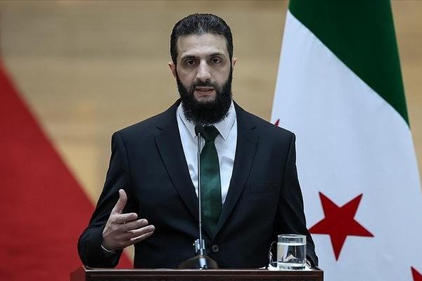 Suriye Cumhurbaşkanı Şara ulusa çağrı yaptı
