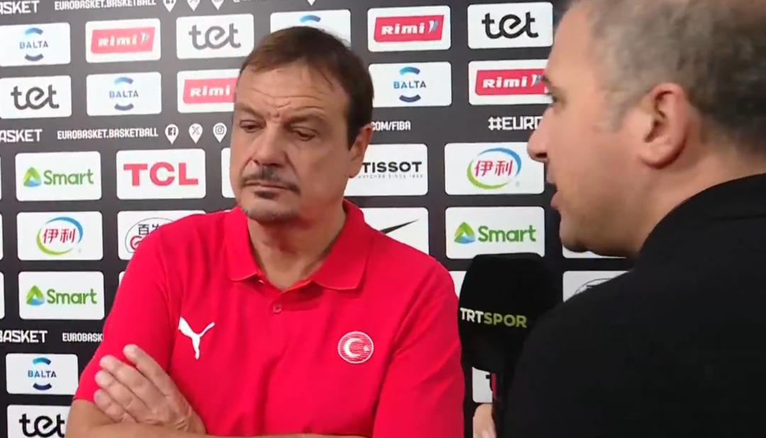 Onlar kızgın ergin atama! Eurobasket, 2025'teki zaferden sonra röportajda tepki gösterdi: 