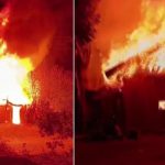 Ateşi kapattıklarında korkudan muzdaripler! Tüp bomba olarak patladı … İşte o anlar
