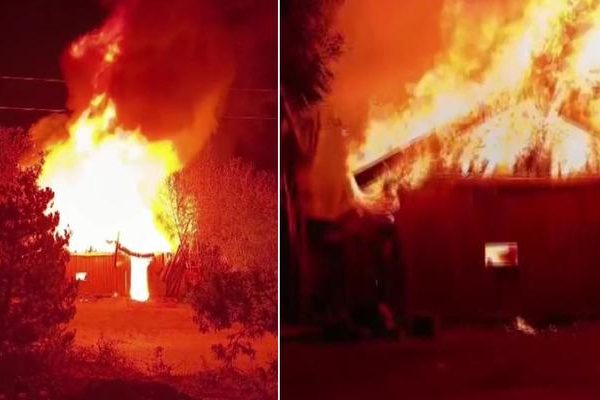 Ateşi kapattıklarında korkudan muzdaripler! Tüp bomba olarak patladı … İşte o anlar