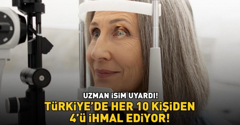 Türkiye’de her 10 kişiden 4’ü ihmal ediyor! Uzmanlar uyarıyor: Erken teşhis ve bilinçli davranışla bunun önüne geçmek mümkün.