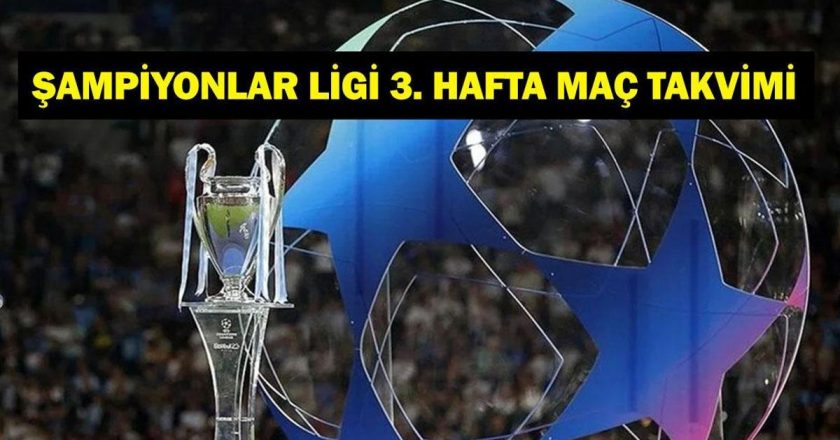 Şampiyonlar Ligi 3. hafta maçları ne zaman ve hangi kanalda oynanacak? İşte Galatasaray’ın Şampiyonlar Ligi maçlarının takvimi…