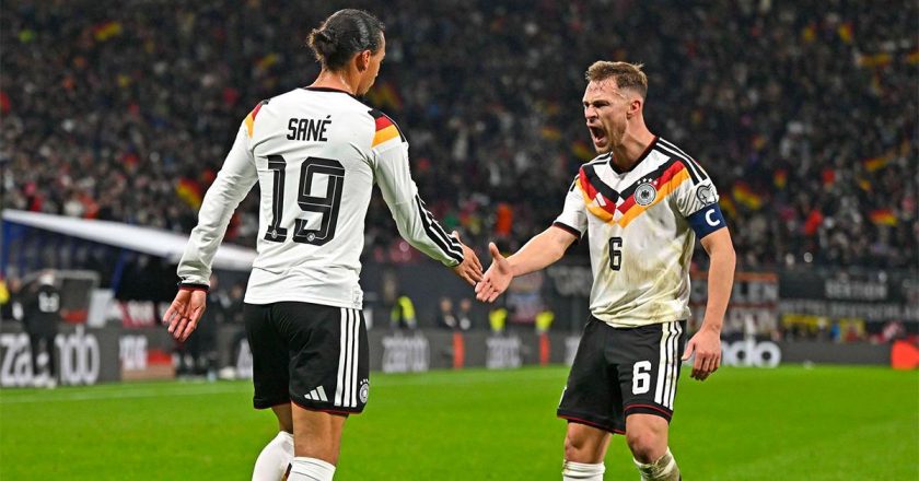 Galatasaray’da forma giyen Leroy Sane, Almanya’nın Dünya Kupası elemelerinin ilk yarısında Slovakya’ya karşı 2 gol attı! –