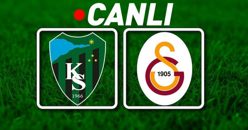 CANLI | Kocaelispor – Galatasaray Bein Sports 1 canlı izle | Lider Kocaeli’de