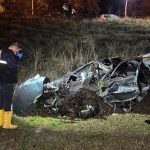 Şarampole yuvarlanan araçta 2 can kaybı yaşandı